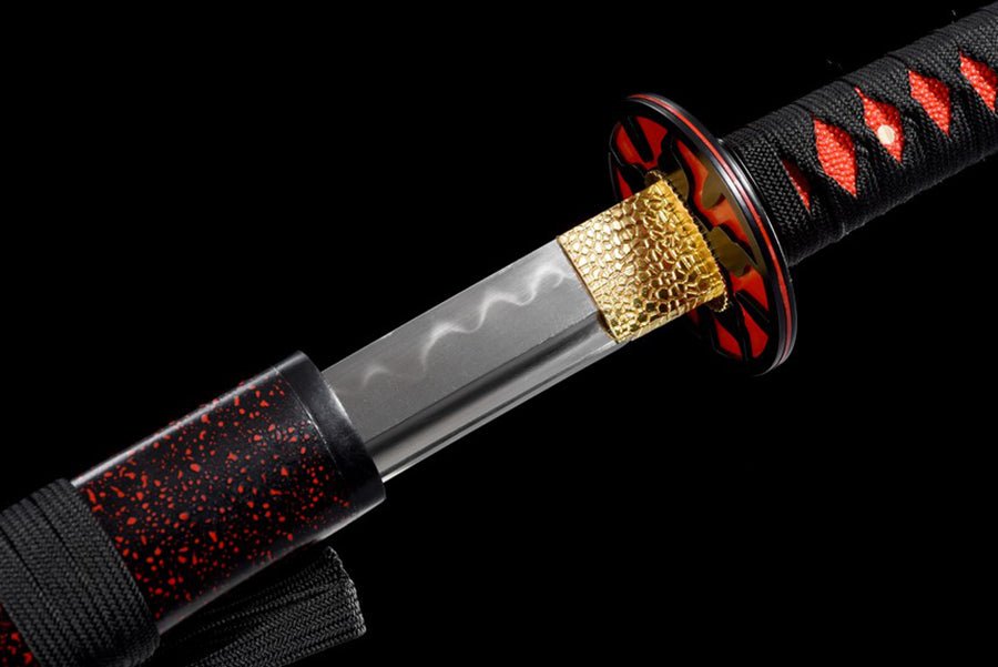 Katana Zijing T10 Clay Tempered Red 紫荊 | KatanaSwordArt Katana For Sale 2025