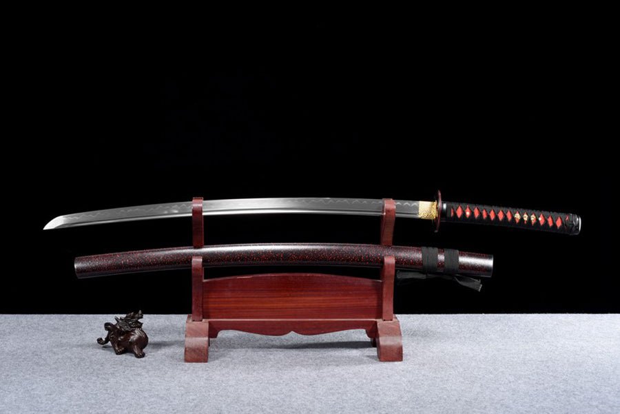Katana Zijing T10 Clay Tempered Red 紫荊 | KatanaSwordArt Katana For Sale 2025