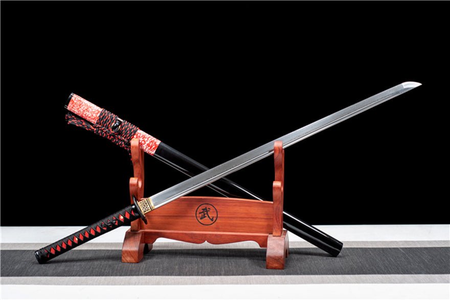 Straight Katana Guique Damascus Folded Blade 貴鵲 | KatanaSwordArt Katana For Sale 2025