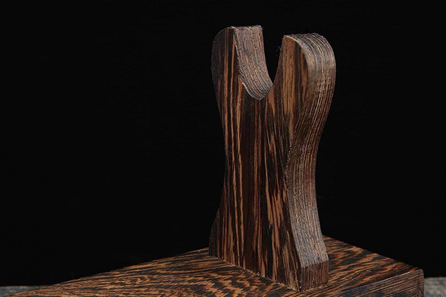 Sword Stand Wenge Wood Classical Theme 1 - Layer Rack Base | KatanaSwordArt Sword Stand For Sale 2025