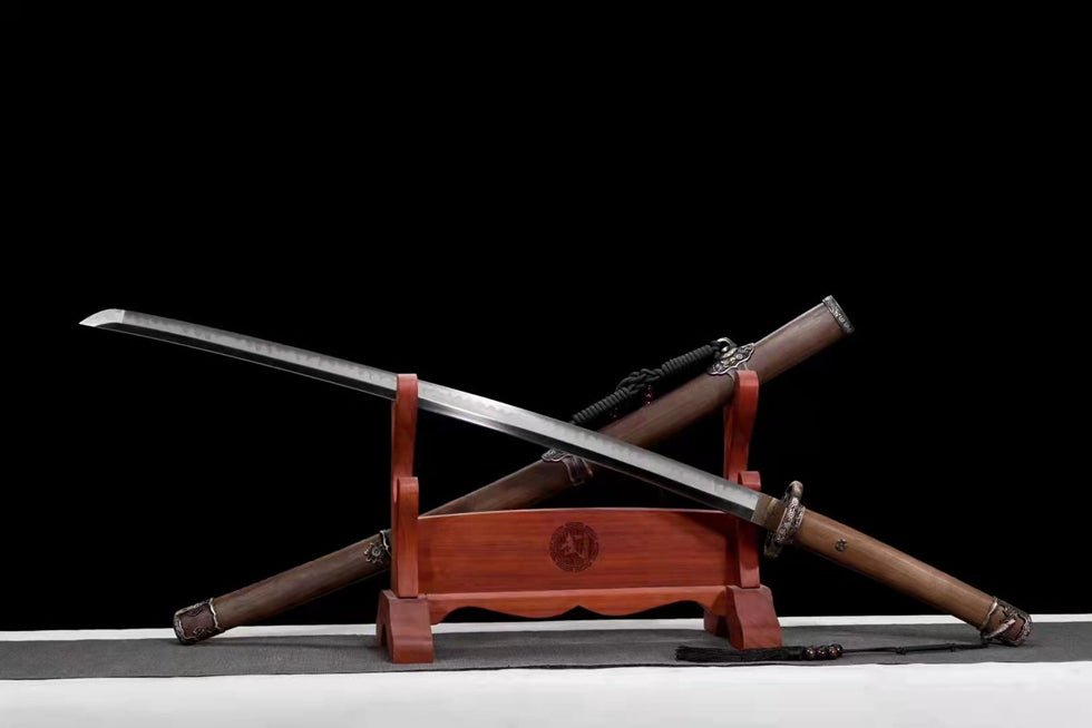 Tachi Sword Daisy T10 Clay Tempered Wood Saya 經菊 | KatanaSwordArt Katana For Sale