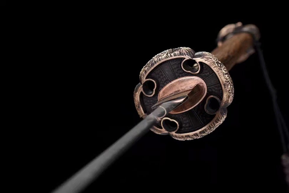 Tachi Sword Daisy T10 Clay Tempered Wood Saya 經菊 | KatanaSwordArt Katana For Sale