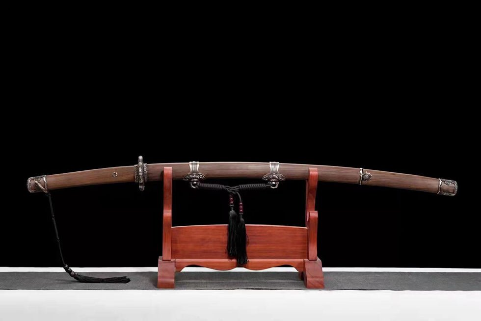 Tachi Sword Daisy T10 Clay Tempered Wood Saya 經菊 | KatanaSwordArt Katana For Sale