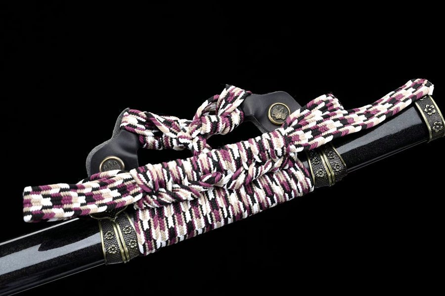 Tachi Sword Hideyoshi Spring Steel Black 豐臣 | KatanaSwordArt Katana For Sale 2025