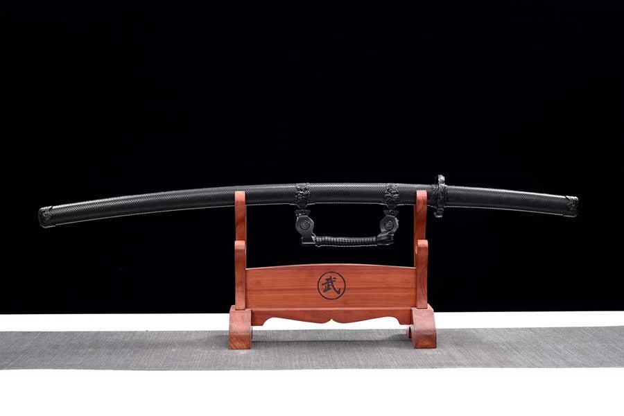 Tachi Sword Moju High Manganese Black 墨菊 | KatanaSwordArt Katana For Sale