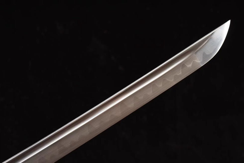 Tachi Sword Xinchang T10 Clay Tempered Yellow Saya 信長 | KatanaSwordArt Katana For Sale