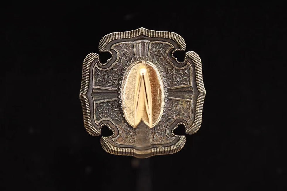 Tachi Sword Xinchang T10 Clay Tempered Yellow Saya 信長 | KatanaSwordArt Katana For Sale