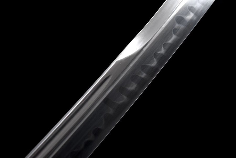 Wakizashi Sword Qinglin T10 Clay Tempered Green Saya 青鱗 | KatanaSwordArt Wakizashi For Sale