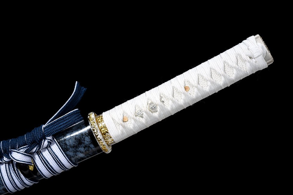 Wakizashi Sword ShiShui T10 Clay Tempered Blue 逝水 | KatanaSwordArt Wakizashi For Sale