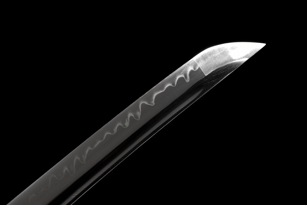 Wakizashi Sword ShiShui T10 Clay Tempered Blue 逝水 | KatanaSwordArt Wakizashi For Sale