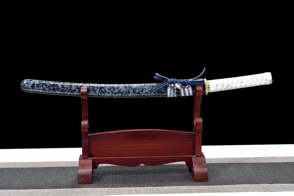 Wakizashi Sword ShiShui T10 Clay Tempered Blue 逝水 | KatanaSwordArt Wakizashi For Sale