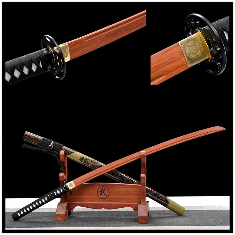 Wholesale Wooden Sword Katana Holder Stand 
